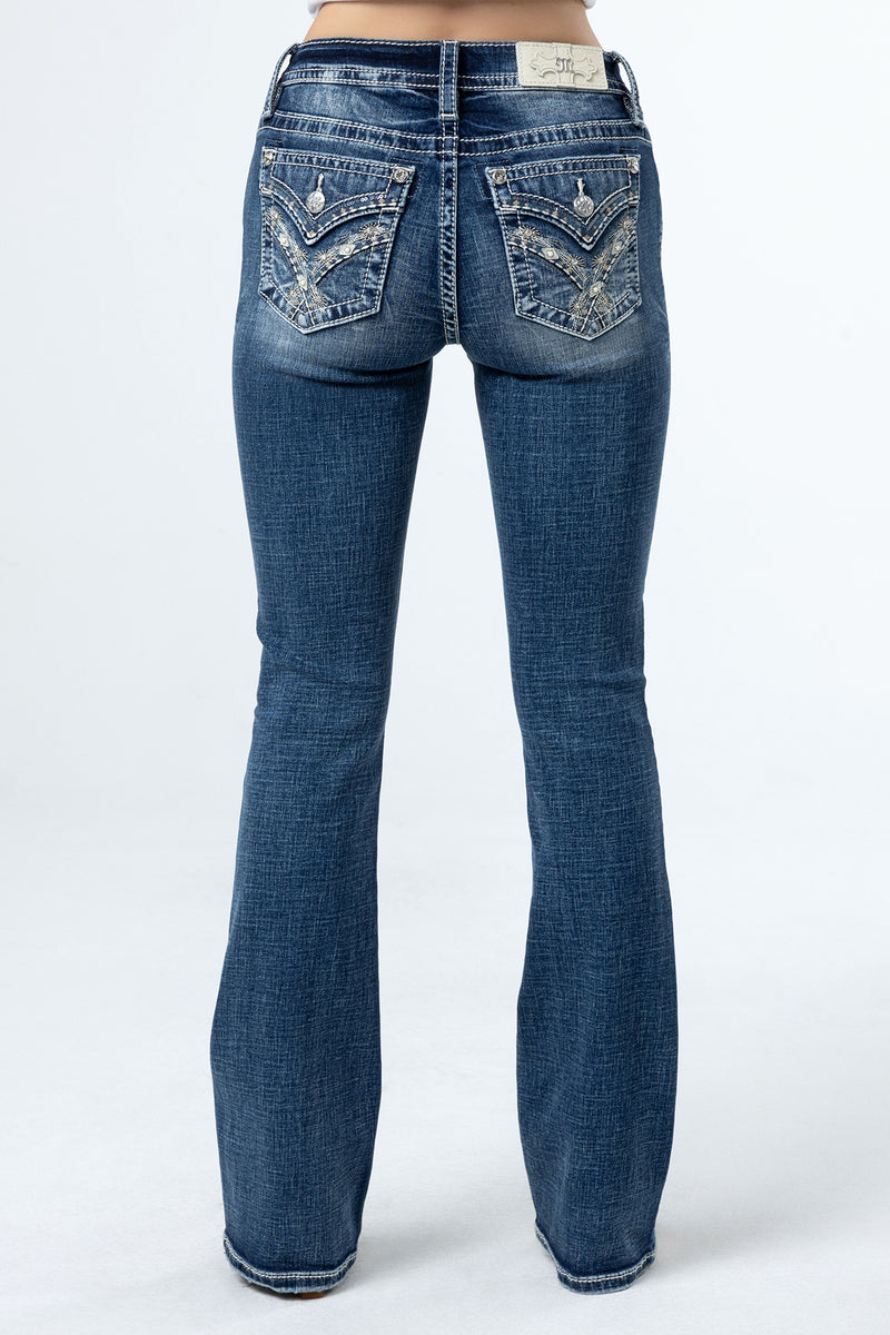 Miss Me Flap Pocket authentic Bootcut Jeans (26)