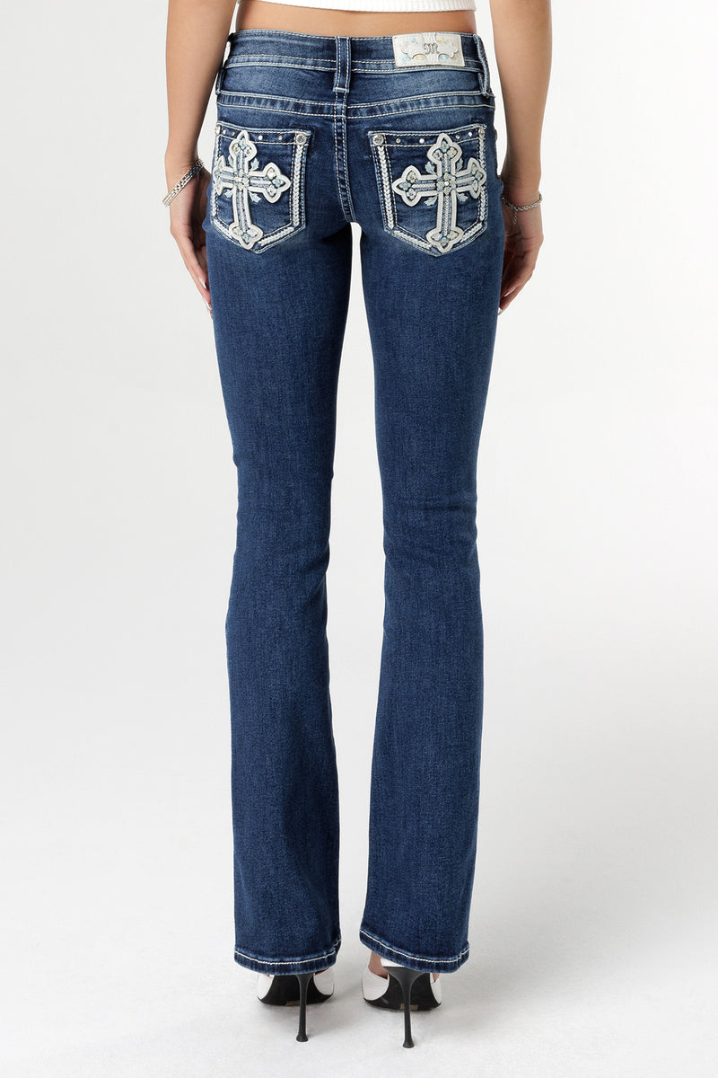 Miss Me Bootcut Medium deals Wash Jeans