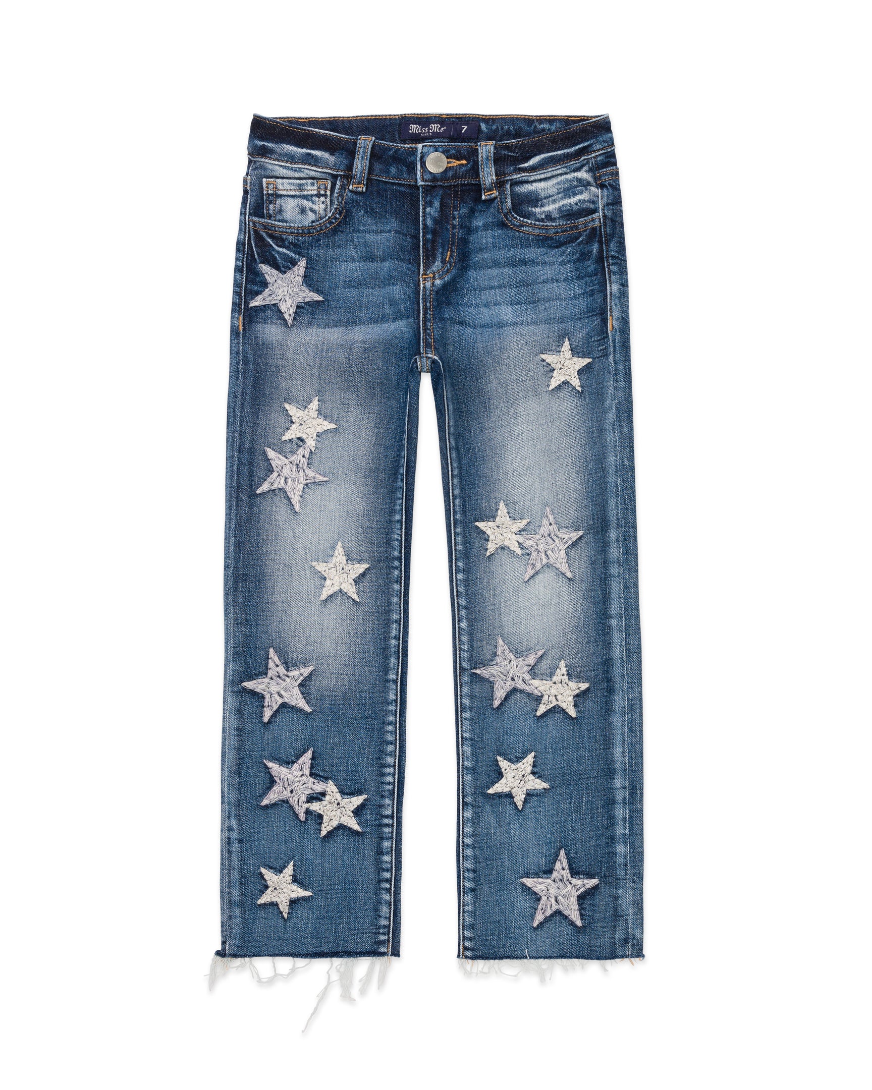 Girls All The Stars Straight Jeans Only 74.00 Med Dark Wash Miss Me