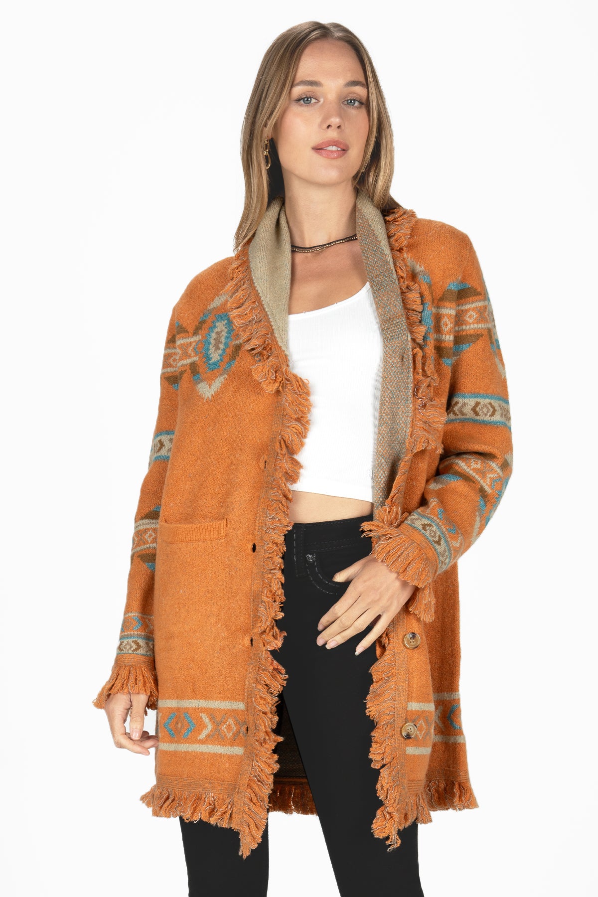 Cardigan aztec hotsell