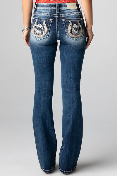 NEW with tags Miss Me acid wash shops boot cut jeans